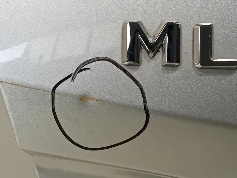 Portello POST A1667400305 Mercedes Classe ML W166 2012