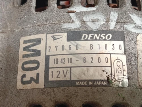 Alternatore 27060-B1030 Daihatsu Terios II 2006