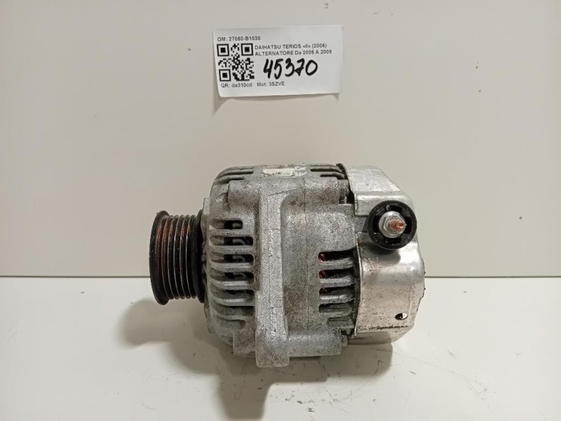 Alternatore 27060-B1030 Daihatsu Terios II 2006
