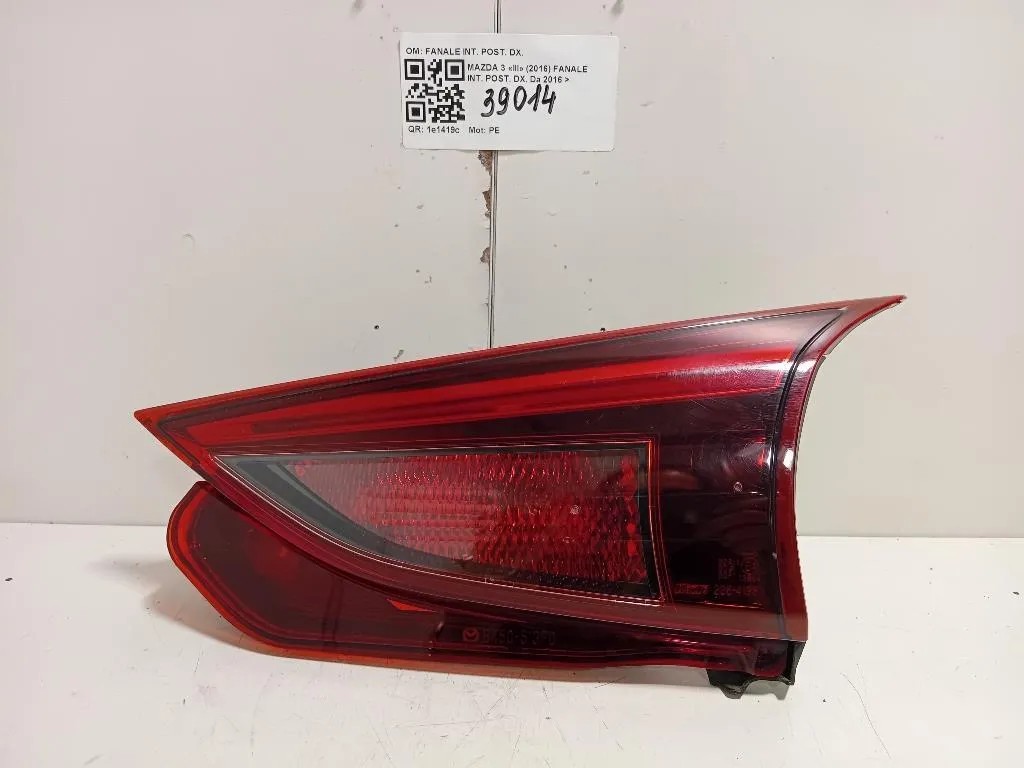 Fanale INT POST DX B45C-513F0 Mazda 3 III 2016