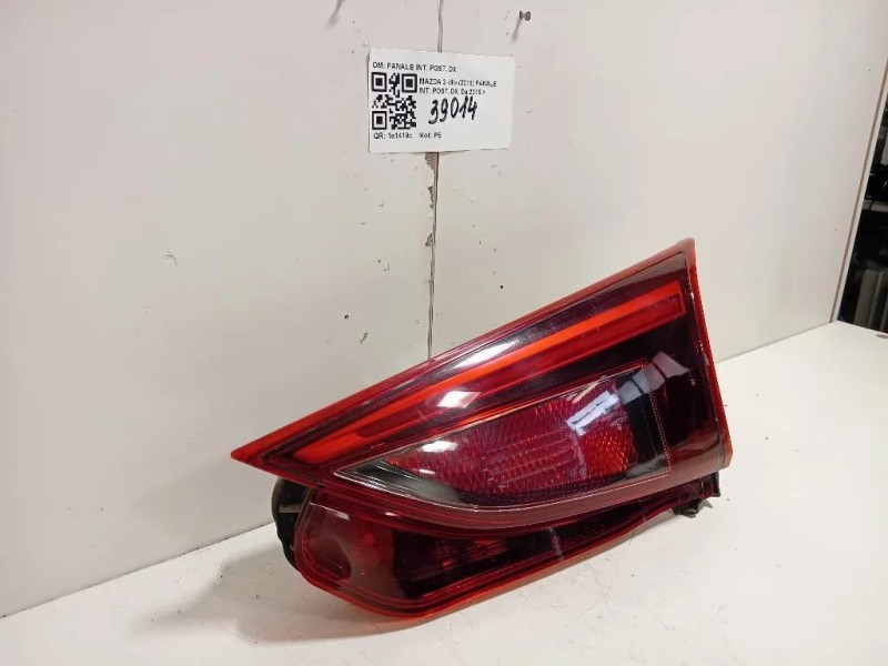 Fanale INT POST DX B45C-513F0 Mazda 3 III 2016
