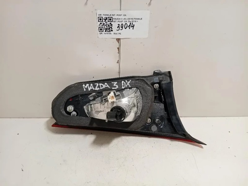 Fanale INT POST DX B45C-513F0 Mazda 3 III 2016