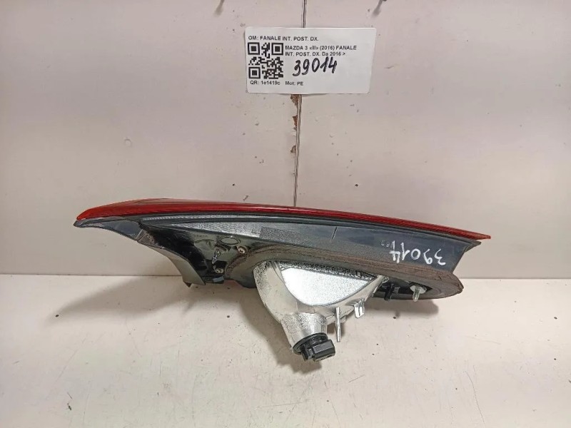 Fanale INT POST DX B45C-513F0 Mazda 3 III 2016