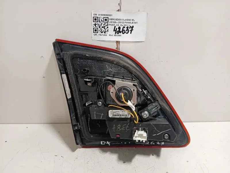 Fanale INT POST DX A1669068801 Mercedes Classe ML W166 2012
