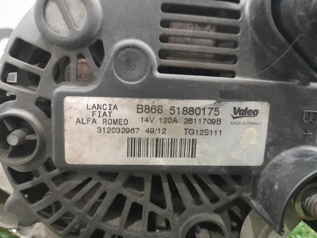 Alternatore 51880175 Fiat 500L 2013