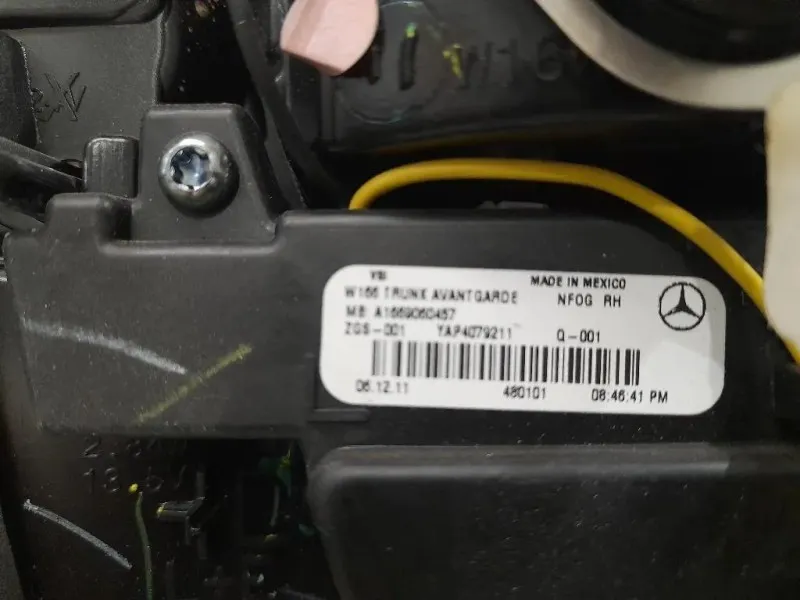 Fanale INT POST DX A1669060457 Mercedes Classe ML W166 2012