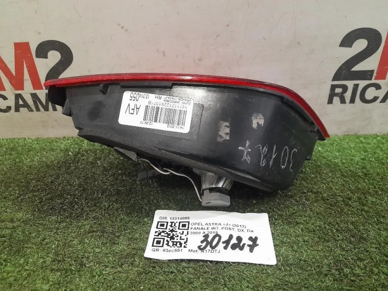 Fanale INT POST DX 13314055 Opel Astra J 2012