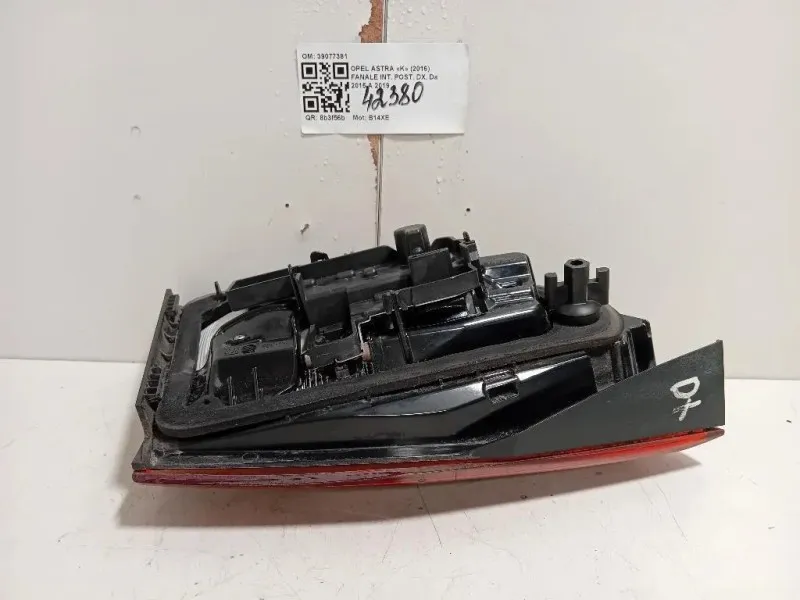 Fanale INT POST DX 39077381 Opel Astra K 2016