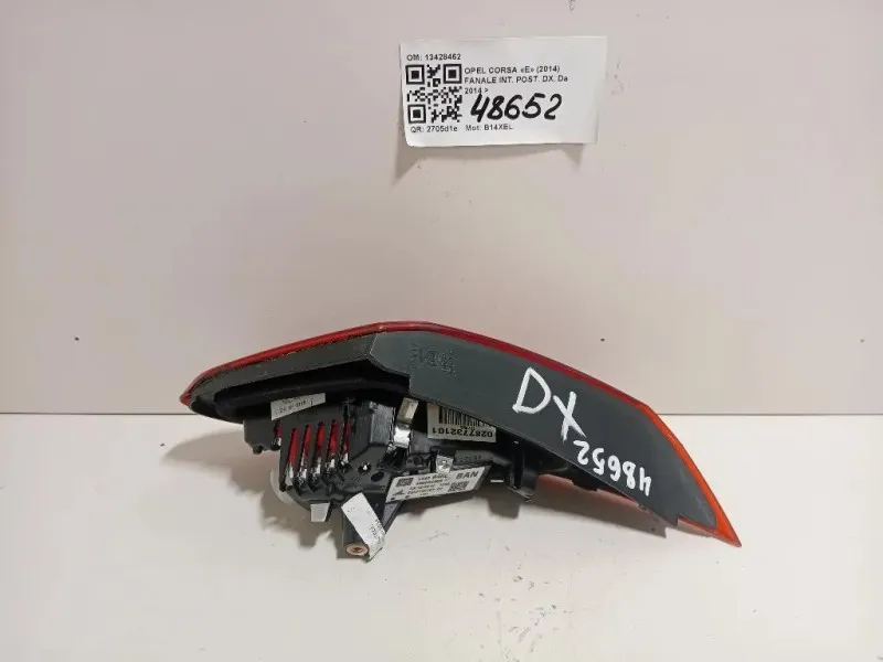 Fanale INT POST DX 13428462 Opel Corsa E 2014