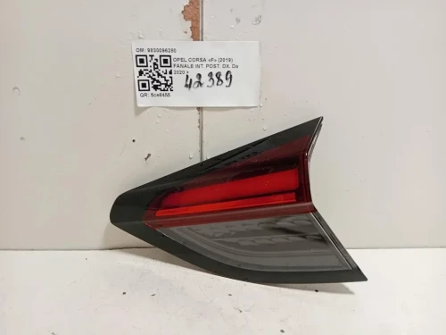 Fanale INT POST DX 9830096280 Opel Corsa F 2019