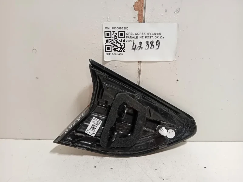 Fanale INT POST DX 9830096280 Opel Corsa F 2019