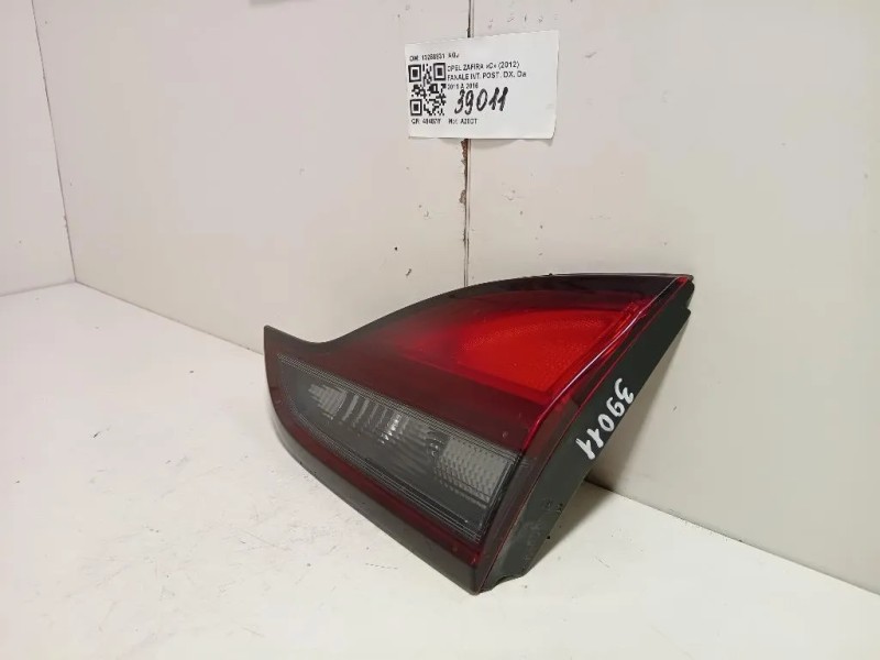 Fanale INT POST DX 13288831 AGJ Opel Zafira C 2012