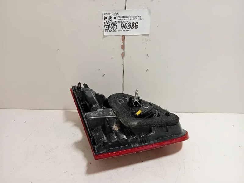 Fanale INT POST DX 9814757280 Peugeot 2008 I 2013