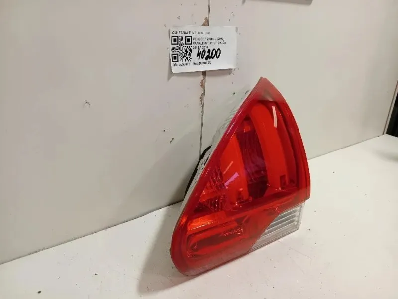 Fanale INT POST DX 9678074580 Peugeot 2008 I 2013