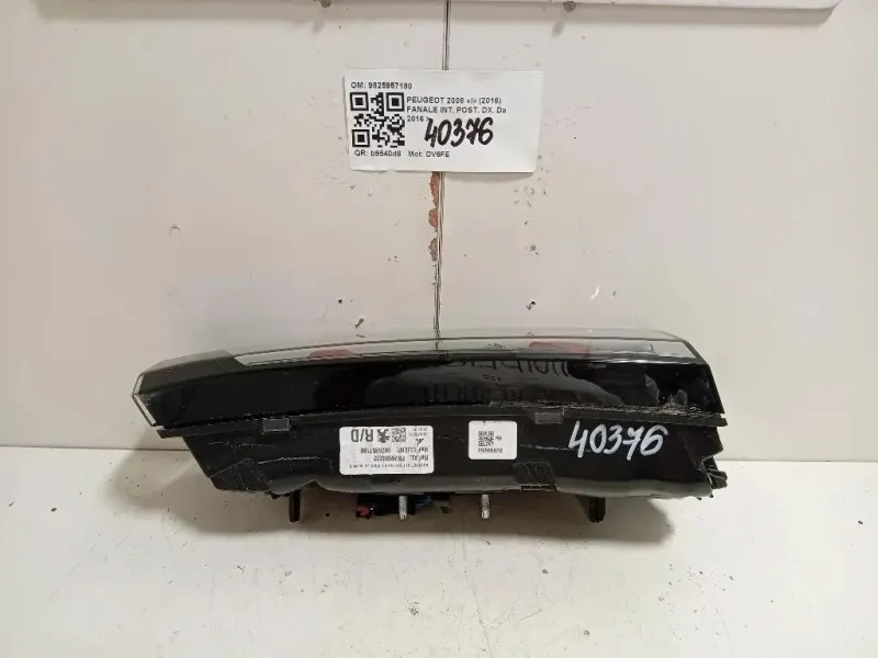 Fanale INT POST DX 9825957180 Peugeot 2008 II 2020