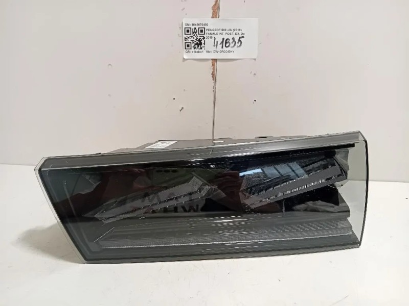 Fanale INT POST DX 9848670480 Peugeot 508 II 2018