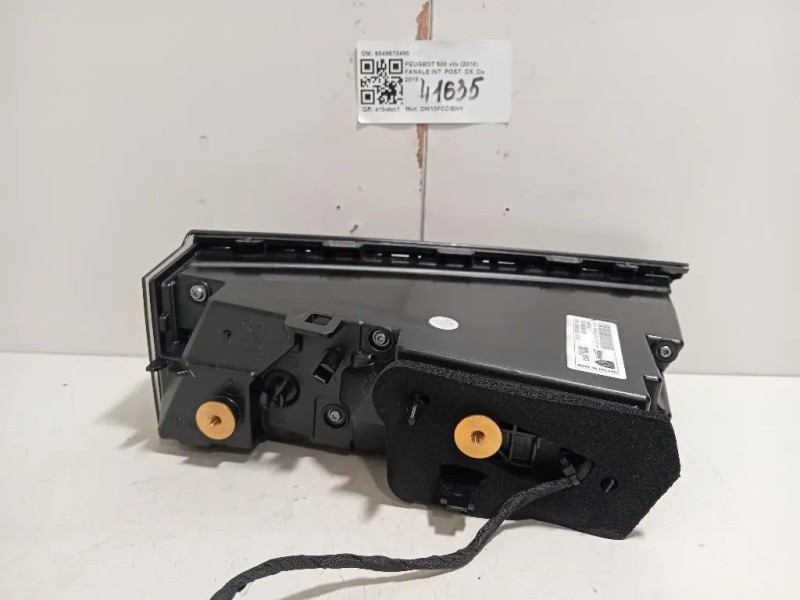 Fanale INT POST DX 9848670480 Peugeot 508 II 2018