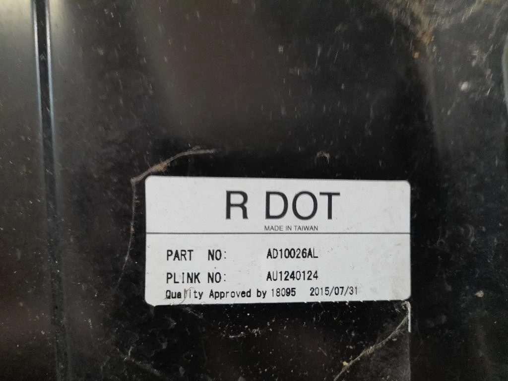 Parafango ANT SX AD10026AL Audi A3 8P1 2008