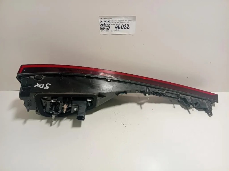 Fanale INT POST DX 265506075R Renault Mégane IV 2016