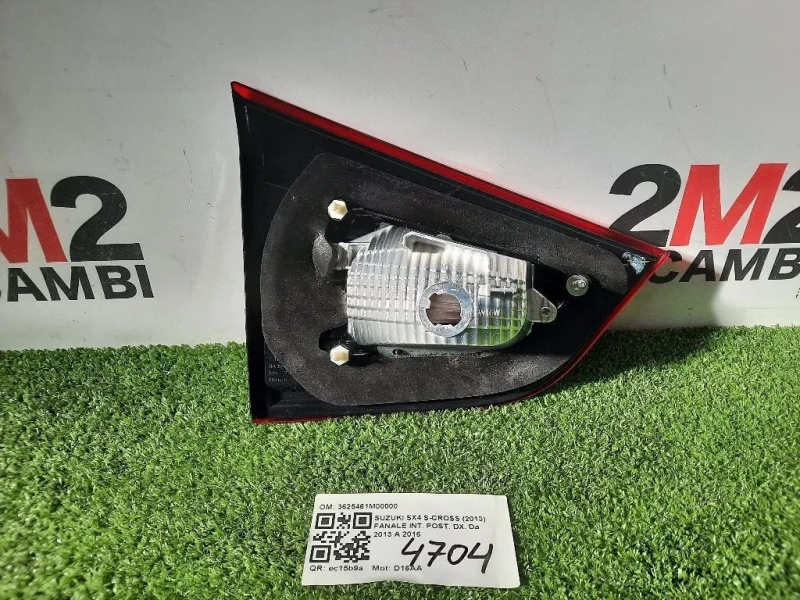 Fanale INT POST DX 3625461M00000 Suzuki SX4 S-cross 2013