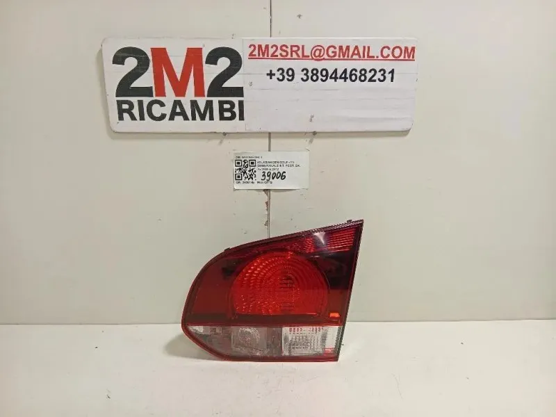 Fanale INT POST DX 5K0 945 094 T Volkswagen GOLF VI 2009