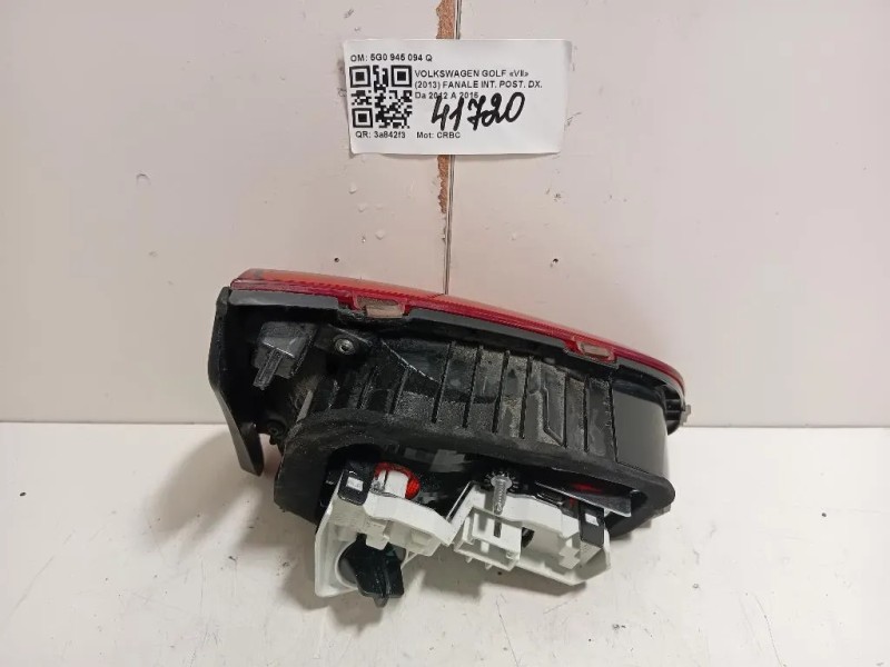 Fanale INT POST DX 5G0 945 094 Q Volkswagen GOLF VII 2013