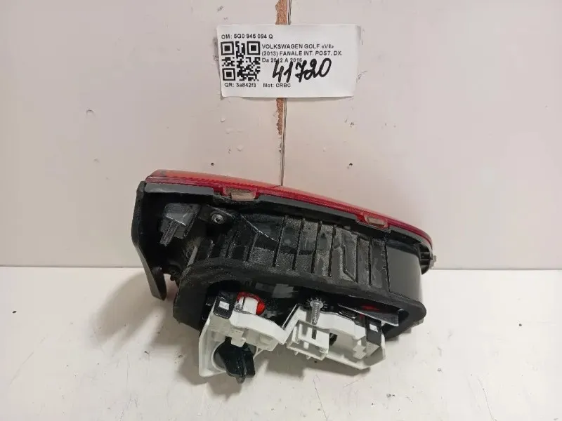 Fanale INT POST DX 5G0 945 094 Q Volkswagen GOLF VII 2013