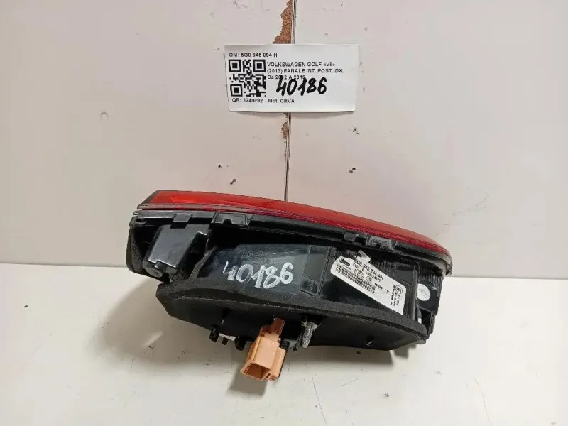 Fanale INT POST DX 5G0 945 094 H Volkswagen GOLF VII 2013