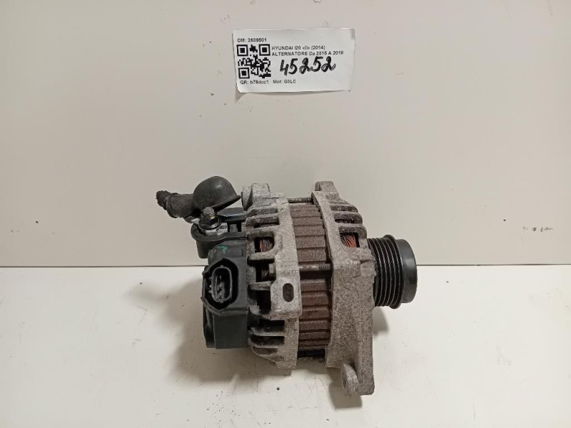 Alternatore 2609501 Hyundai I20 II 2014