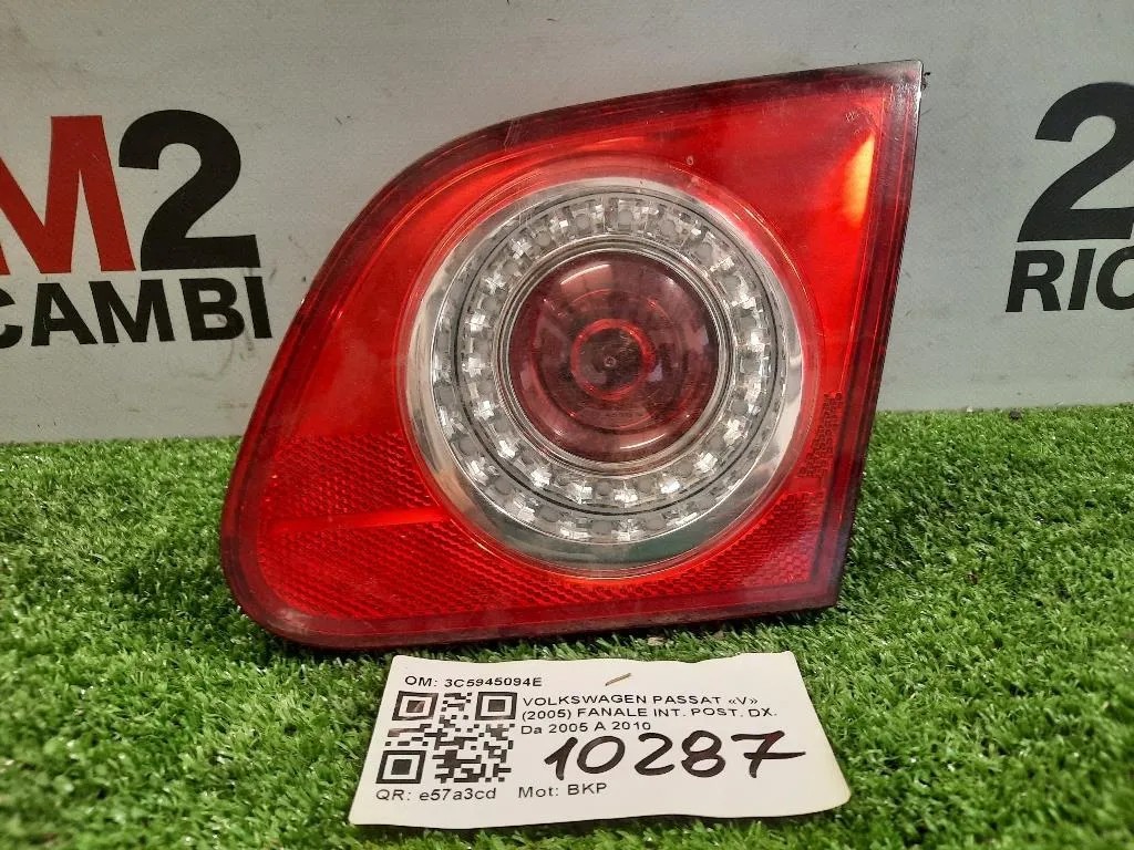 Fanale INT POST DX 3C5945094E Volkswagen Passat V 2005