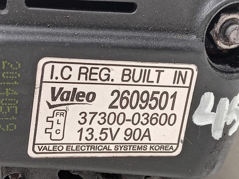 Alternatore 2609501 Hyundai I20 II 2014