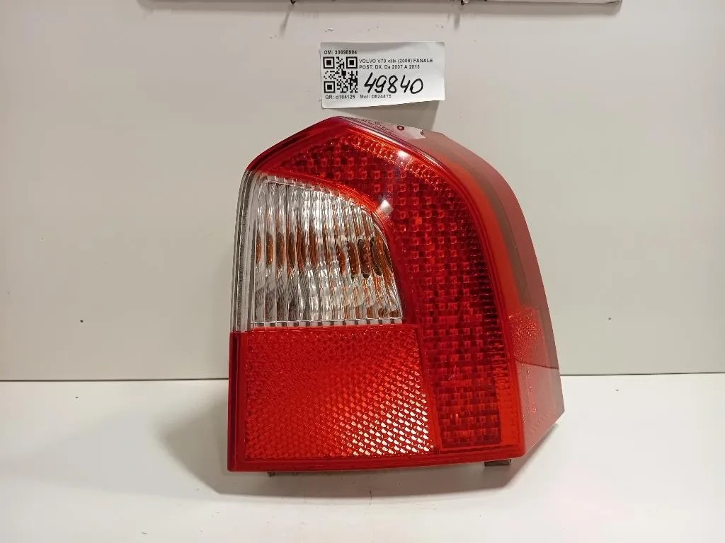 Fanale INT POST DX 30698984 Volvo V70 III 2008