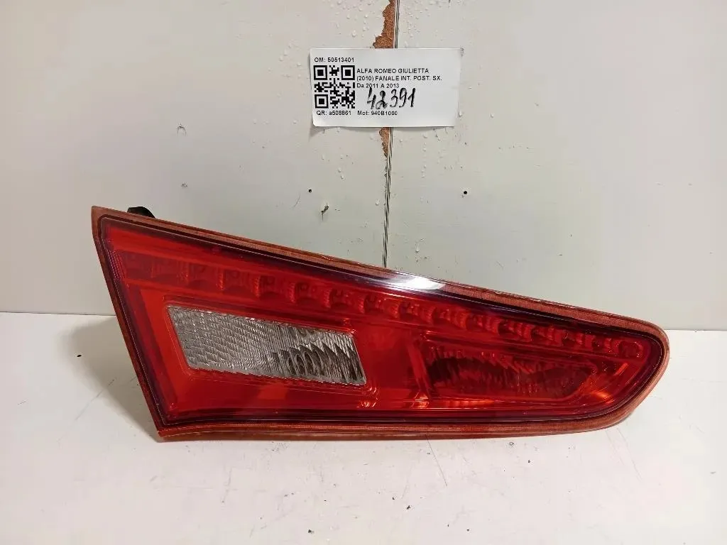 Fanale INT POST SX 50513401 Alfa Romeo Giulietta 2010