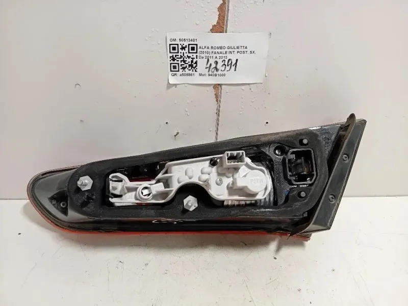 Fanale INT POST SX 50513401 Alfa Romeo Giulietta 2010