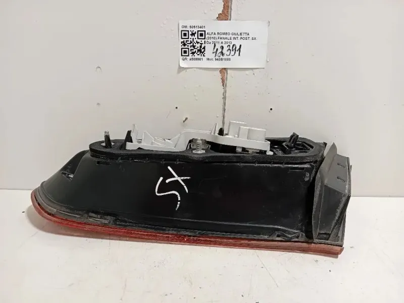 Fanale INT POST SX 50513401 Alfa Romeo Giulietta 2010
