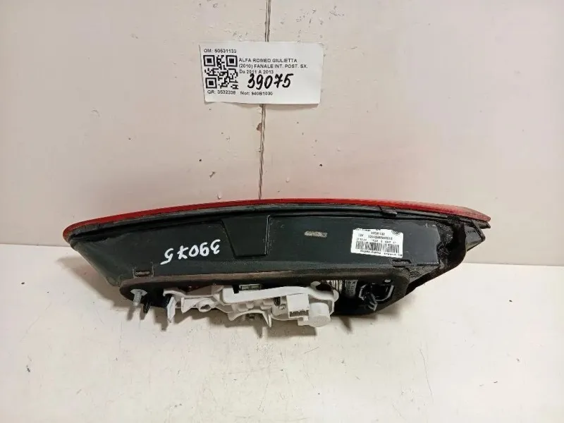 Fanale INT POST SX 50531133 Alfa Romeo Giulietta 2010