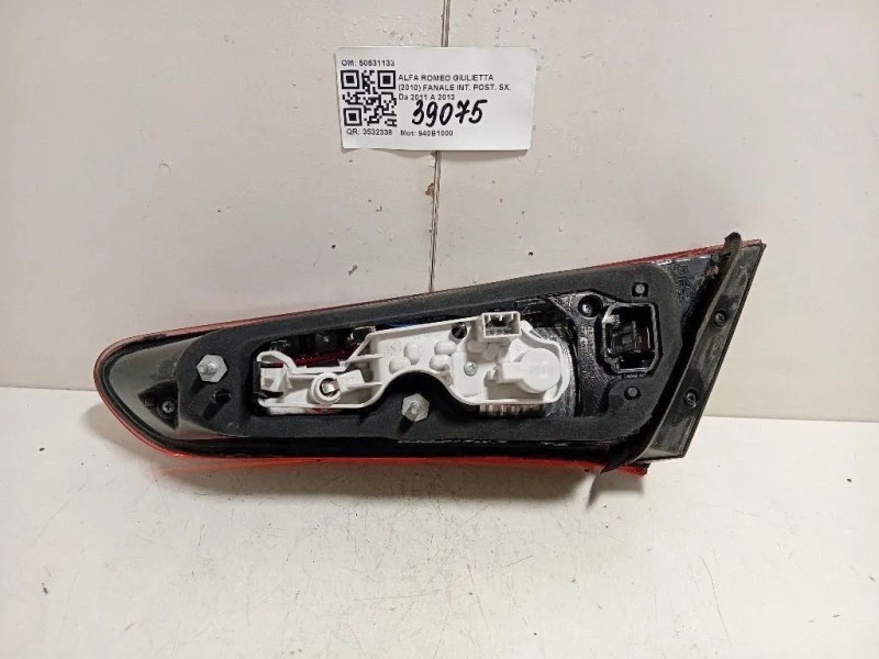 Fanale INT POST SX 50531133 Alfa Romeo Giulietta 2010