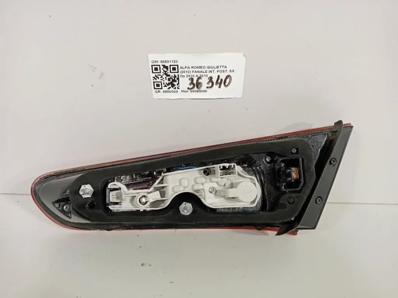 Fanale INT POST SX 50531133 Alfa Romeo Giulietta 2013
