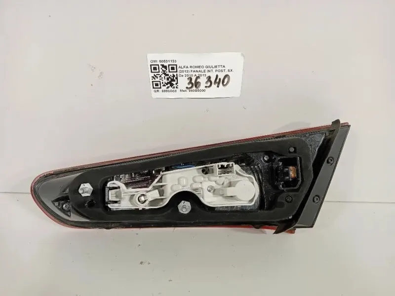 Fanale INT POST SX 50531133 Alfa Romeo Giulietta 2013