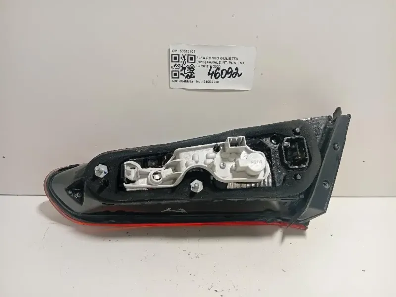 Fanale INT POST SX 50513401 Alfa Romeo Giulietta 2016