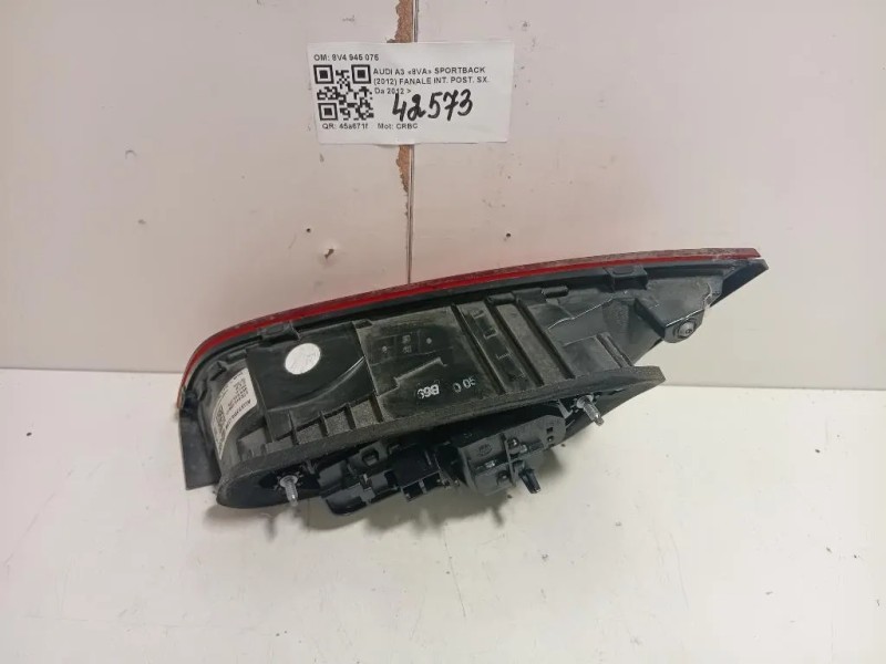 Fanale INT POST SX 8V4 945 075 Audi A3 8VA Sportback 2012