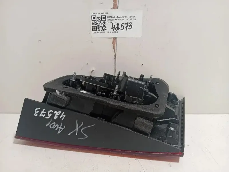 Fanale INT POST SX 8V4 945 075 Audi A3 8VA Sportback 2012