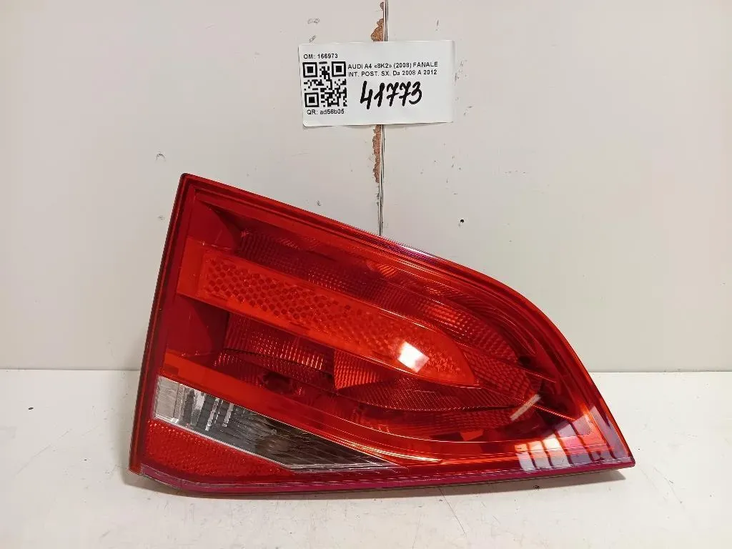 Fanale INT POST SX 166973 Audi A4 8K2 2008