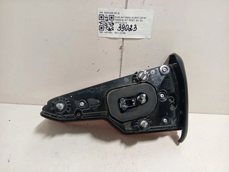 Fanale INT POST SX 8W5945093 B Audi A4 8W5 Avant 2015