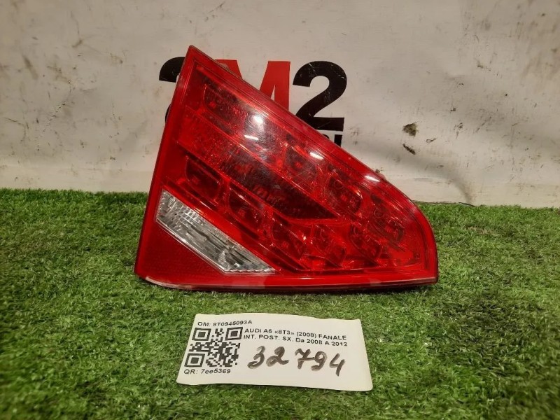 Fanale INT POST SX 8T0945093A Audi A5 8T3 2008