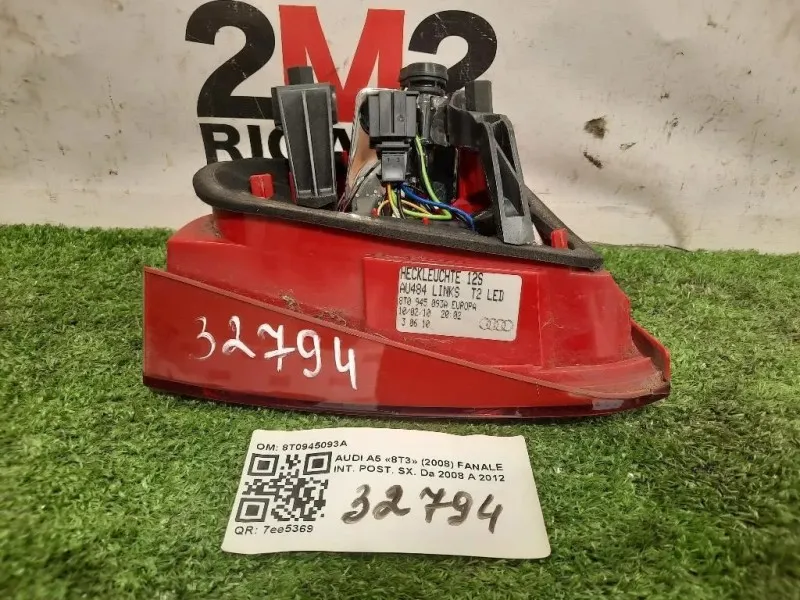 Fanale INT POST SX 8T0945093A Audi A5 8T3 2008