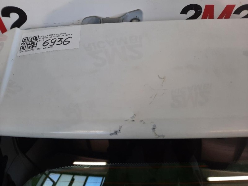 Portello POST NUDA Opel Astra J 2010