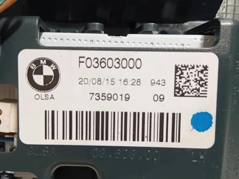 Fanale INT POST SX 7359019 Bmw Serie 1 F20 Berlina 2012