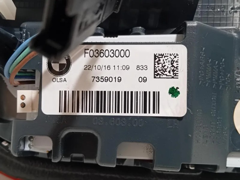 Fanale INT POST SX 7359019 Bmw Serie 1 F20 Berlina 2015