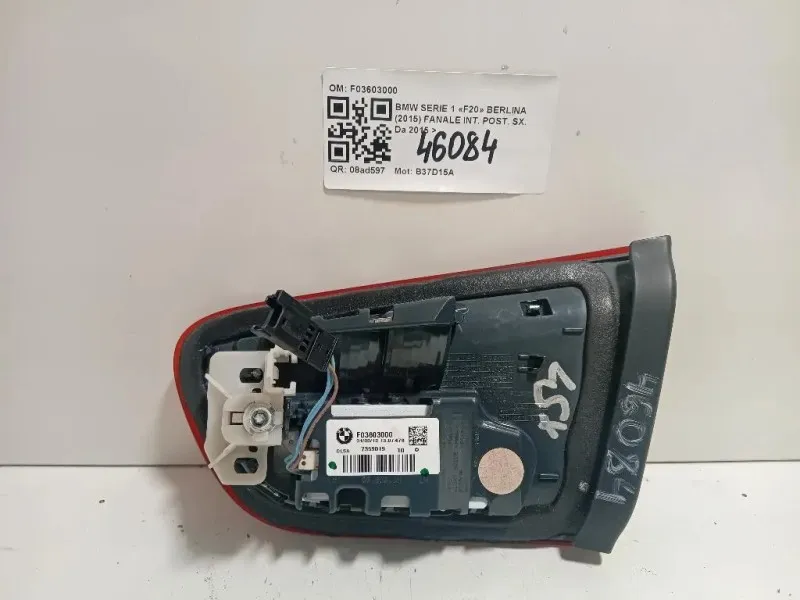 Fanale INT POST SX F03603000 Bmw Serie 1 F20 Berlina 2015